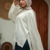 beige chimese and cardigan Chemise & Cardigan