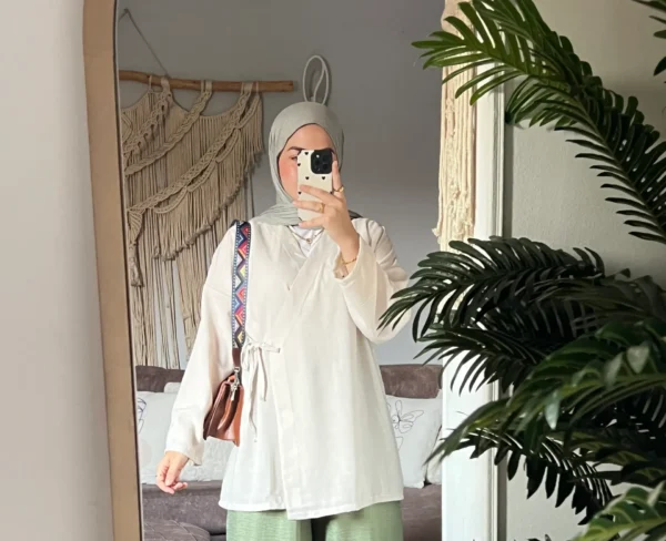 Side Tie Blouse