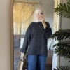 grey winter blouse and pullover