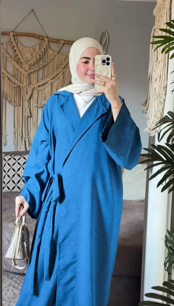 One-shoulder Side Tie Dress