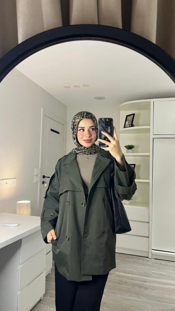 Mid Length Trench Coat